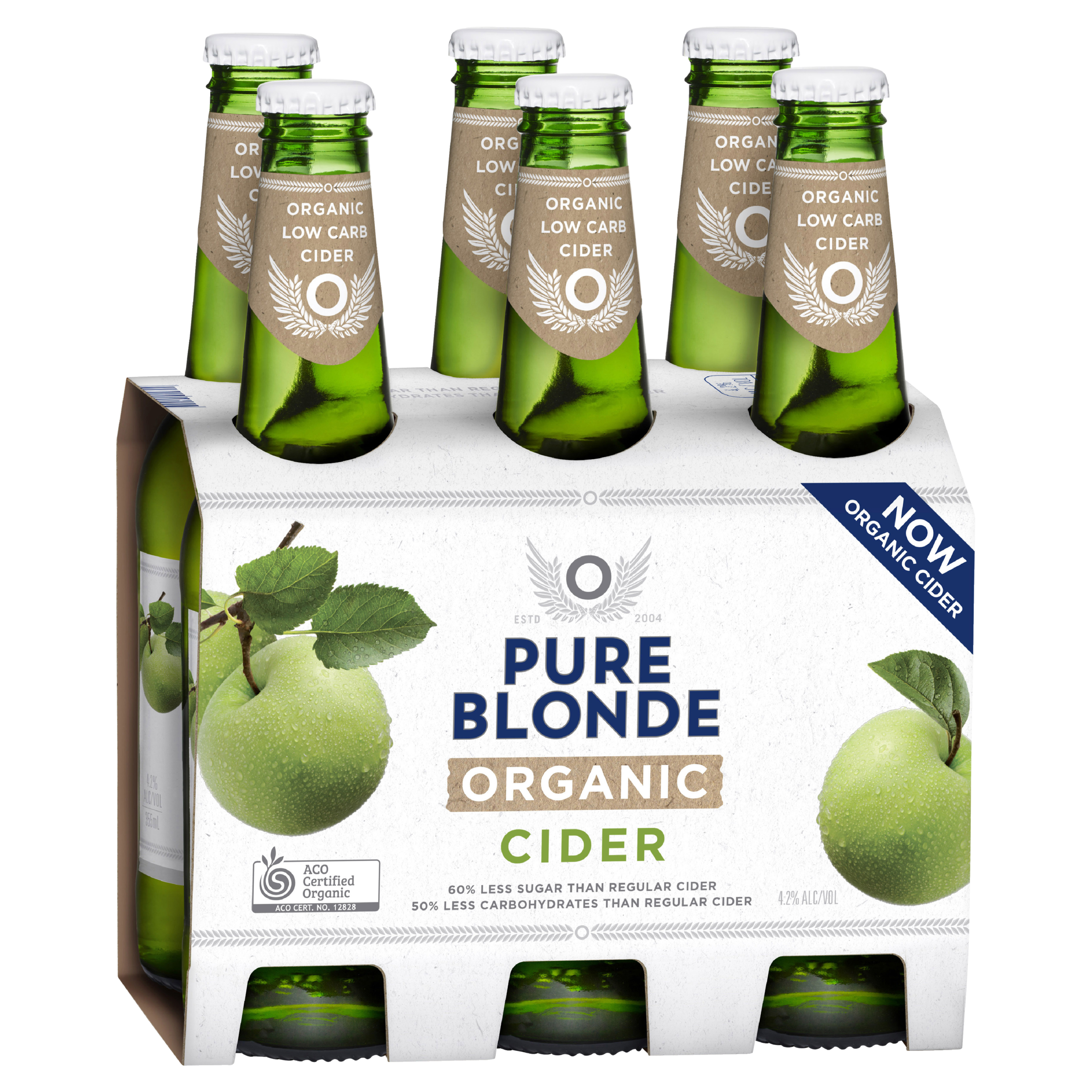 Pure Blonde Organic Cider Case 24 x 355mL Bottles | Buy Cider