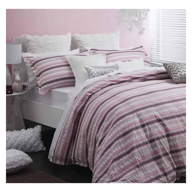Poppy Pink Quilt Cover Set by Logan & Mason Platinum Buy Quilt Cover