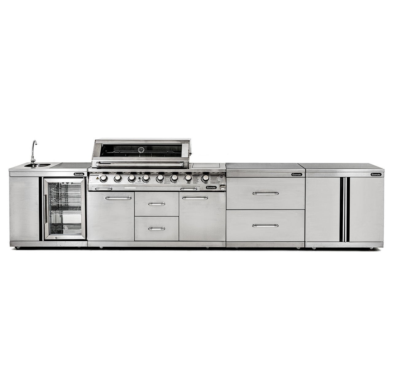 Gasmate Professional 6 Burner BBQ Kitchen 2 Buy Outdoor Kitchens