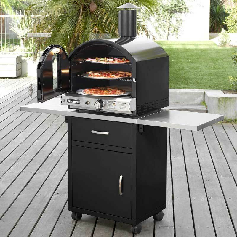 Gasmate Vitreous Enamel Deluxe Pizza Oven Buy Outdoor Pizza Ovens