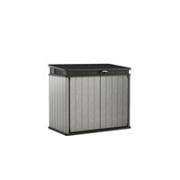 KETER Elite Store Outdoor Storage/Wheelie Bin Shed (Deco Grey/Anthracite)