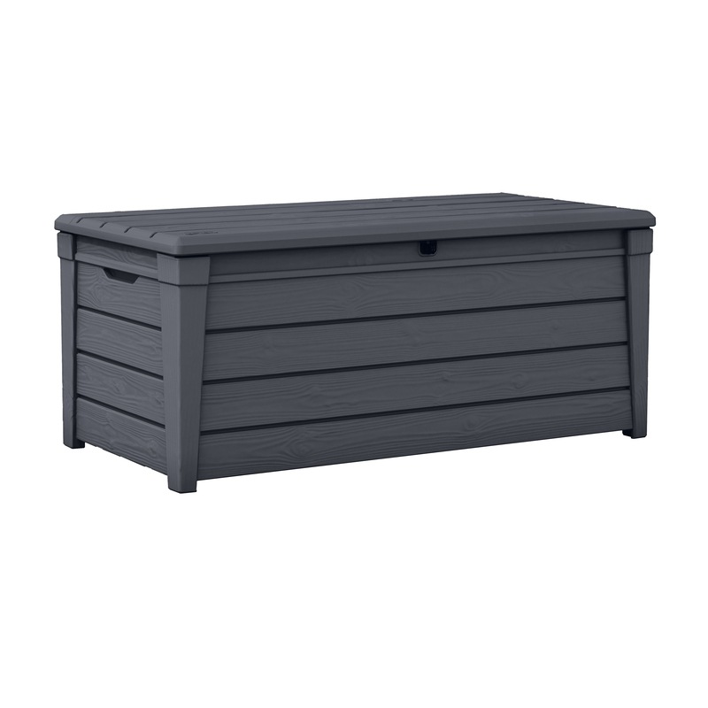 Keter Brightwood Outdoor Storage Box Anthracite Buy Outdoor