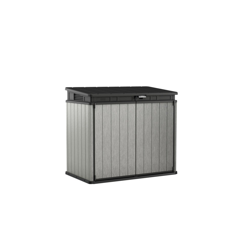 KETER Elite Store Outdoor Storage/Wheelie Bin Shed (Deco Grey ...