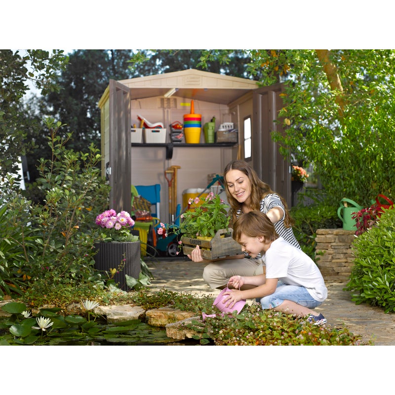 12'x16' garden shed with rounded door, 12
