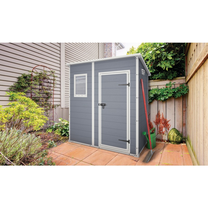 KETER Manor Pent 6x4 Outdoor Storage/Garden Shed (European