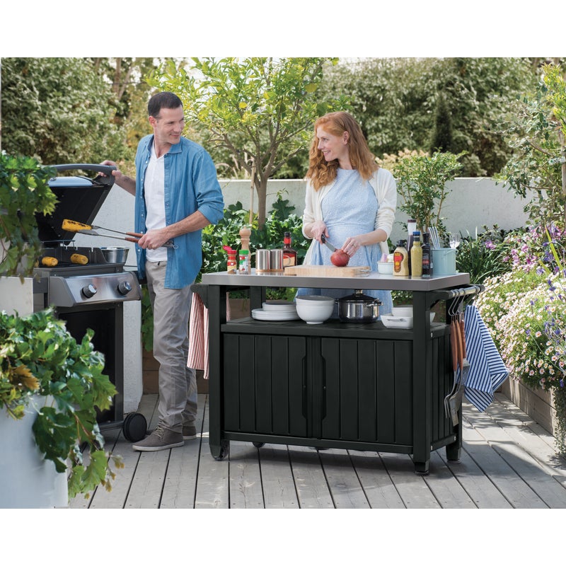 KETER Unity XL Outdoor/Indoor Storage /Entertainment ...