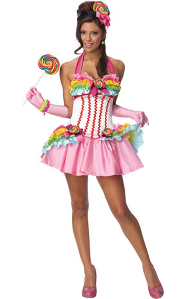 Lollipop Adult Sexy Candy Costume Buy Womens Costumes 1049594