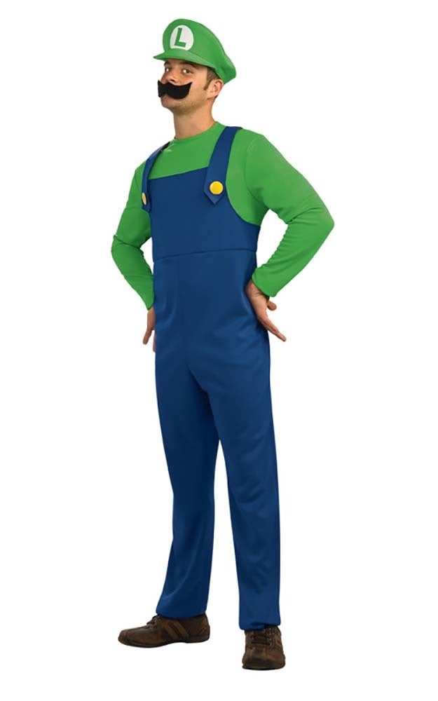 Super Mario Bros - Luigi Adult Costume | Buy Men's Costumes - 1048068