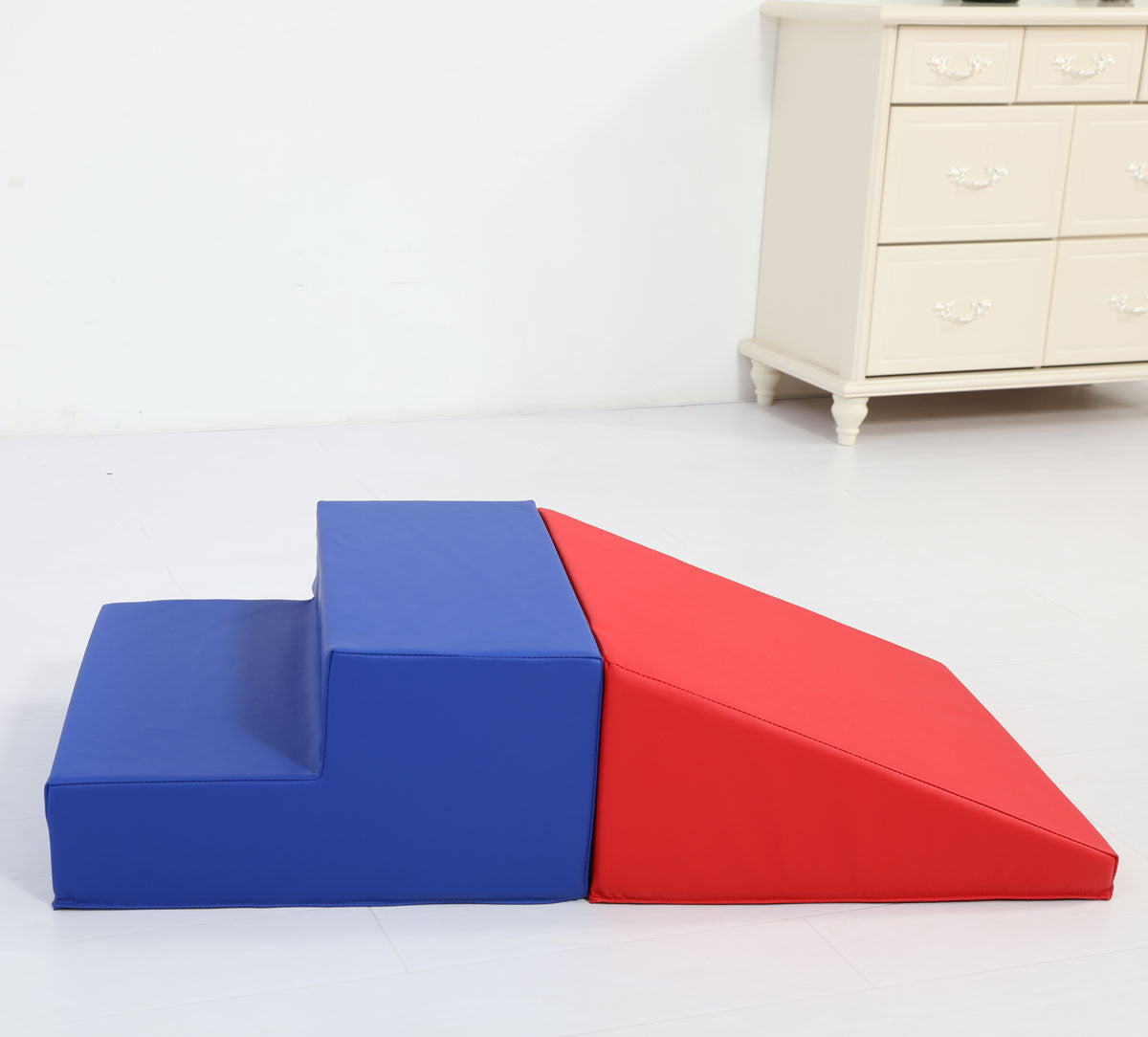 Baby Kids Toddler Large Soft Block Playset Step n Slide Beginner Foam