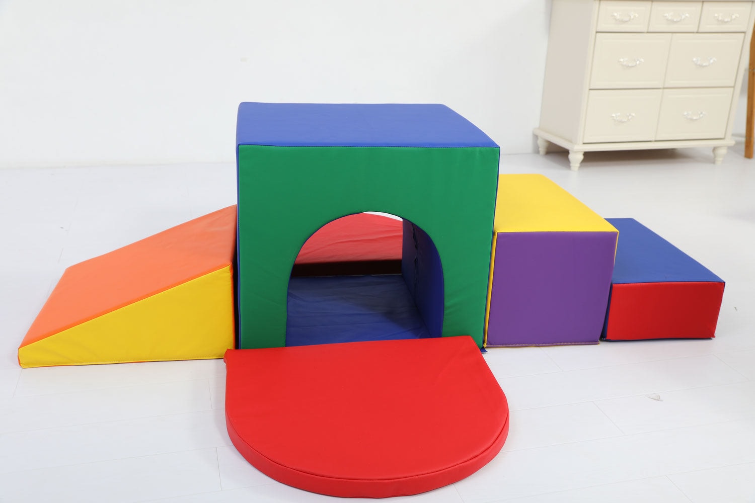 Baby Toddler Large Soft Foam Block Indoor Tunnel Maze Climber Foam
