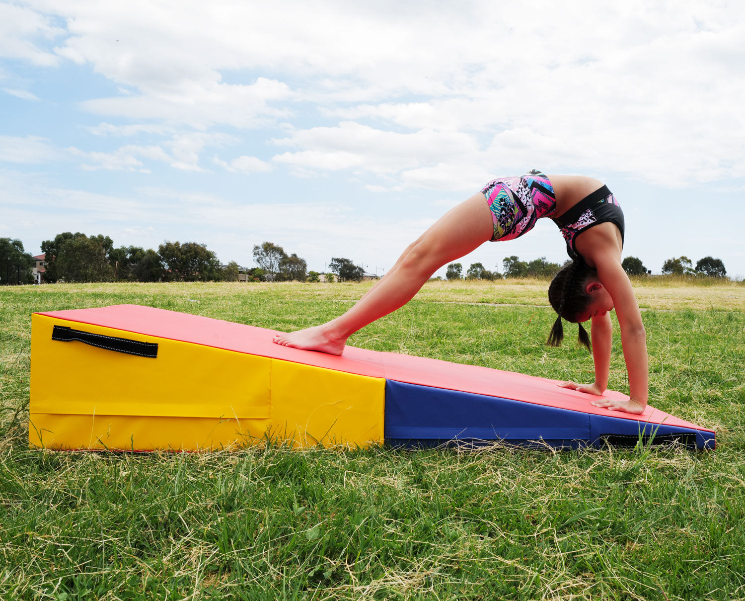 Incline Gymnastics Wedge Mat Folding Gym Fitness Tumbling Mat 150x75x35cm Buy Gym & Fitness