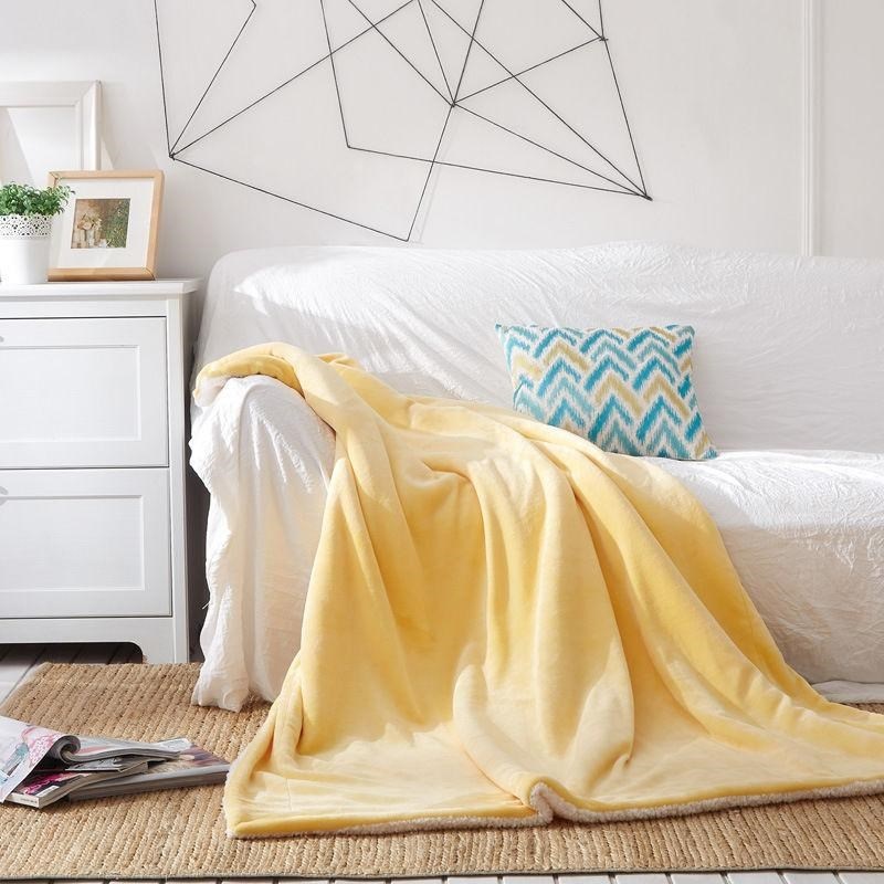 New Life Comfort Ultimate Sherpa Blanket Luxurious Plush Throw Rug