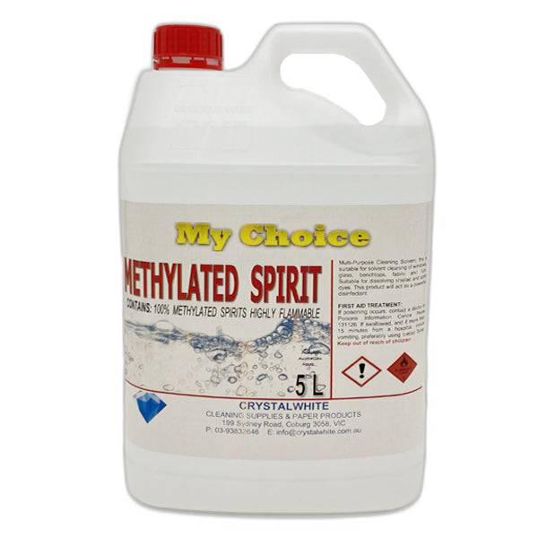 Methylated Spirits 5Lt or 25Lt Buy Multipurpose & Surface Cleaners 1081479