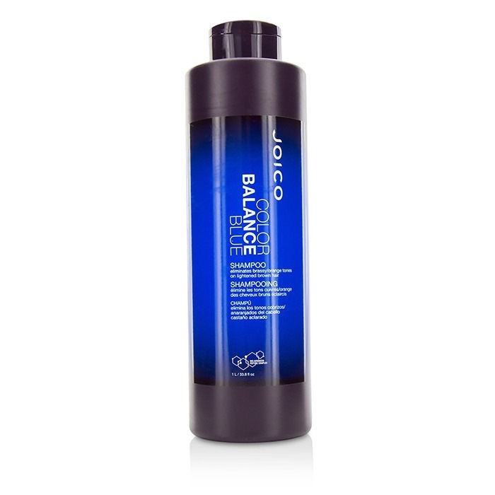 JOICO Color Balance Blue Shampoo (Eliminates Brassy/Orange Tones on