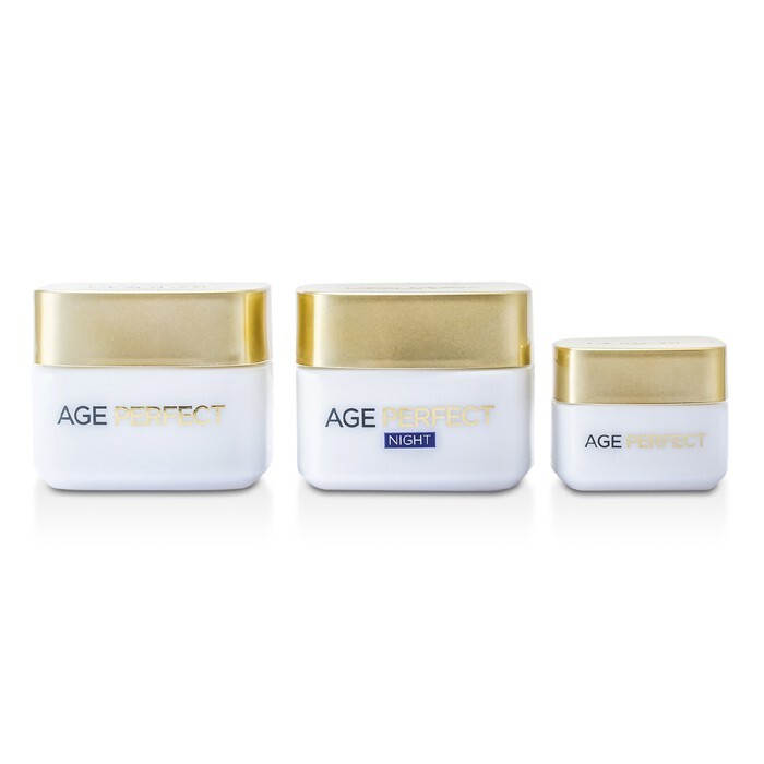 L'OREAL Age Perfect Programme Day Cream + Eye Cream + Night Cream
