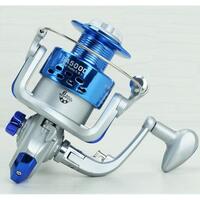 Catzon Blue White 6BB SA1000 -7000 Sea Carp Fishing Reel Spinning Molinete