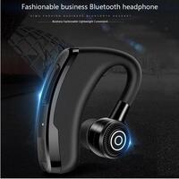 Bluetooth Headset Handsfree Wireless Earpiece Noise Reduction Earbud With Mic