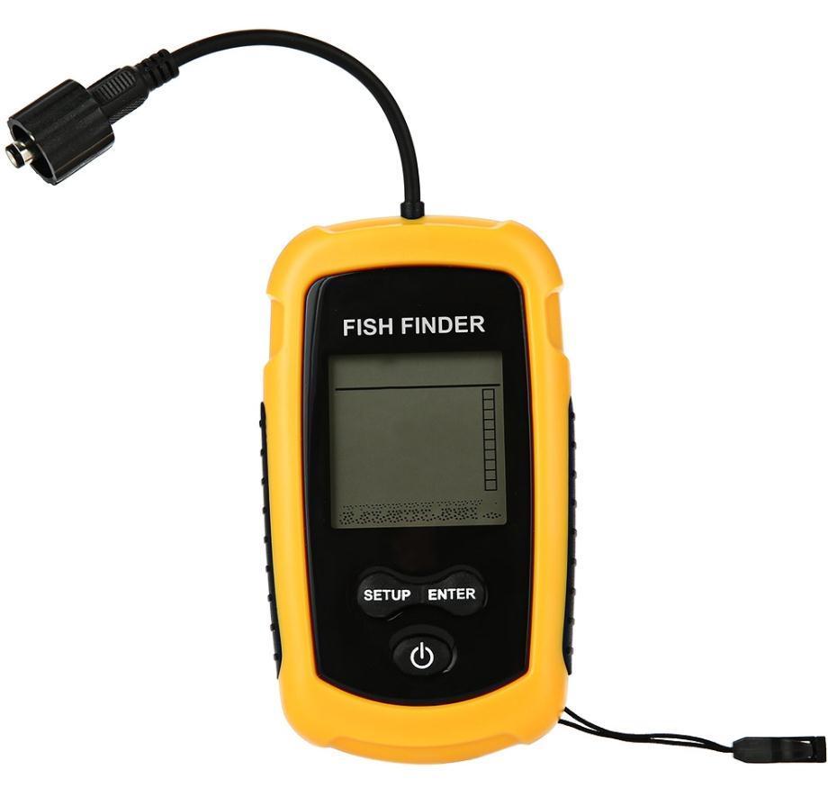 Fish Finder Depth Finder Sonar Alarm Marine Boat Fish finder Navigation