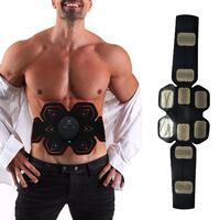 My Best Buy - EMS Electric Vibration Abdominal Muscle Trainer Body Slimming Machine Fat Burning Fitness Massage, Abdominal Exercise Belt