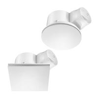 Ventair Airbus 300 Premium Exhaust Fan 550m³/h White in Round or Square - PVPX300WH, PVPX300WHSQ