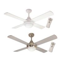 Arlec 130cm White 35w Washington Ceiling Fan With Remote Control