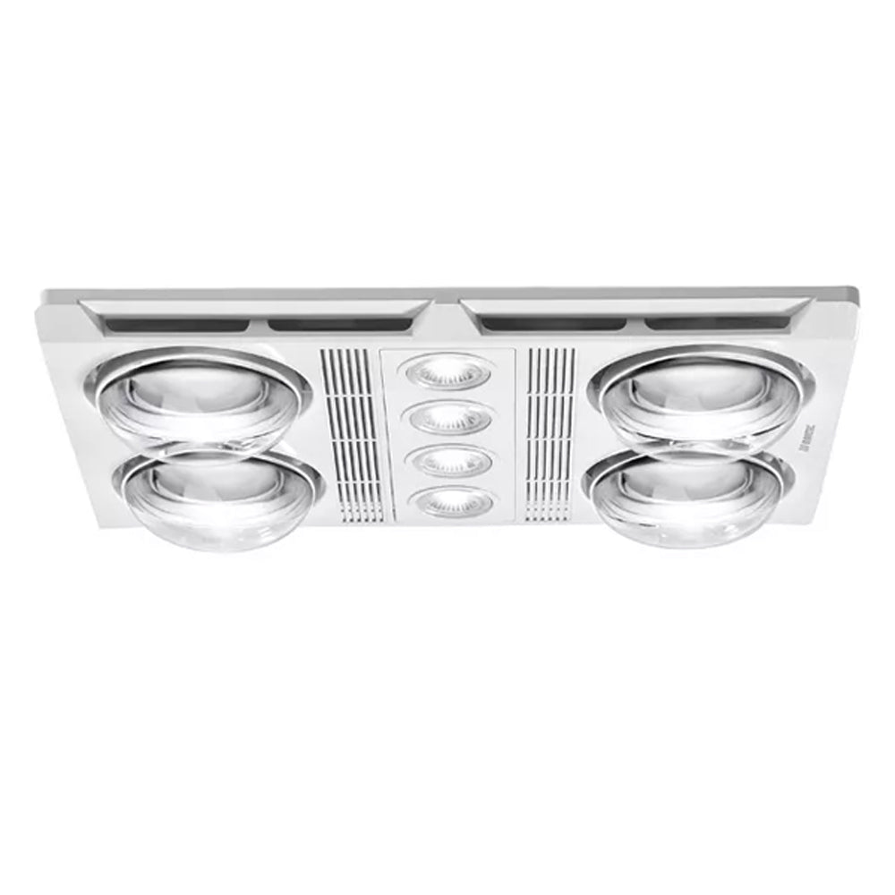 460m³/h Martec Lighting Profile Plus 3in1 Bathroom Exhaust Fan w