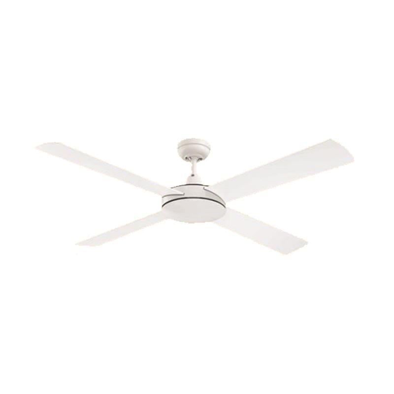 Alton 1300mm 52 Ceiling Fan Without Light In Brushed Steel