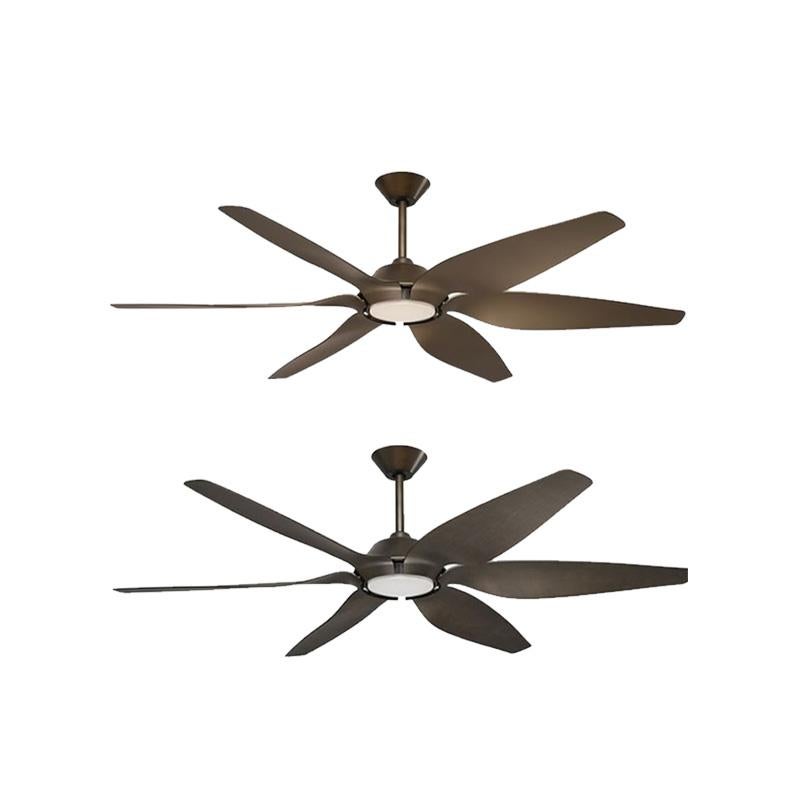 Mornington Dc Ceiling Fan W Led Light Remote 1676mm 66 In Oil Rubbed Bronze Mercator Lighting Pl Fc548166