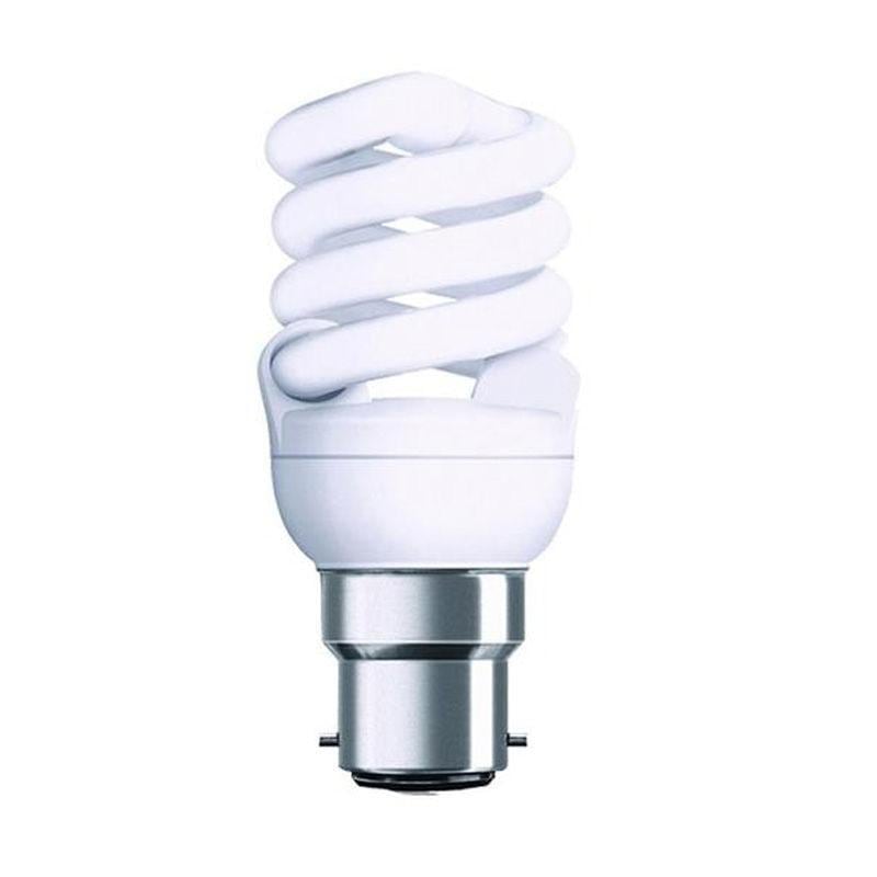 T2 Spiral CFL GLOBE 15w 2700K/6400K CLA Lighting PLCLAT215WESWW, PL
