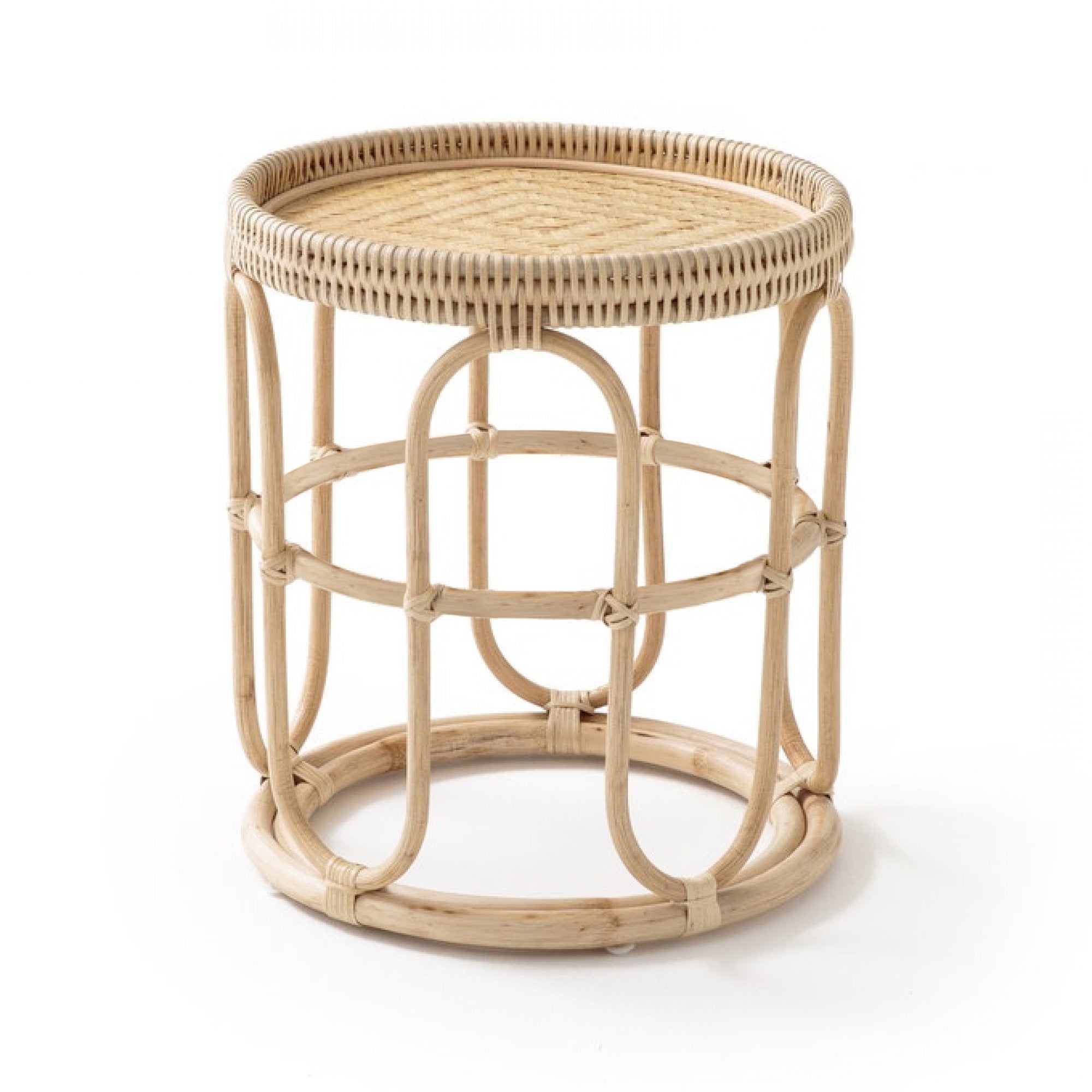 Breeze Viera D45 Natural Rattan Tray Top Side Table Bedside Buy Side Tables 7426978534577