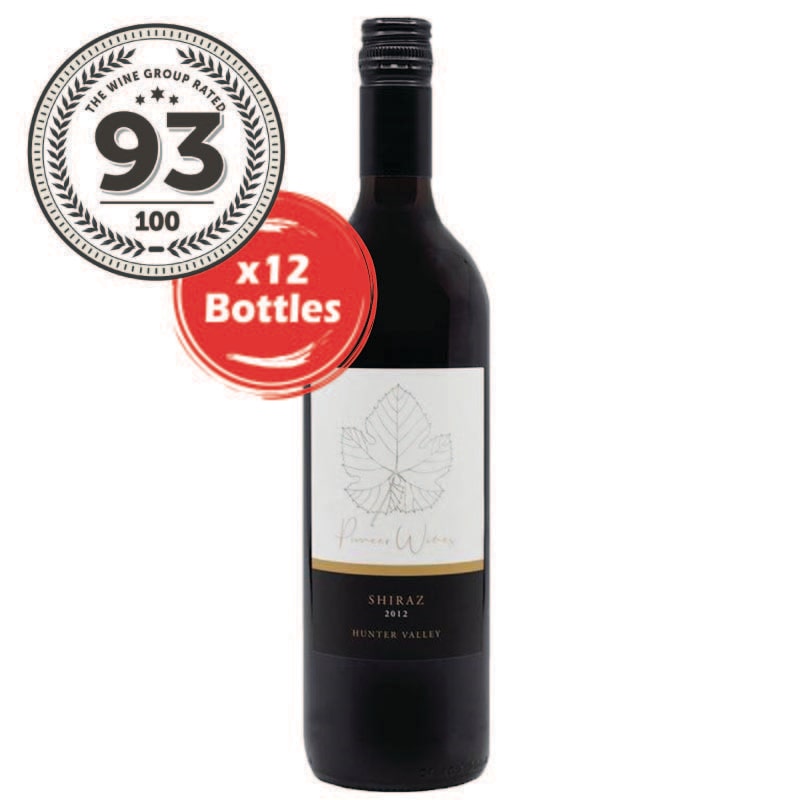 12 Bottles Of 2013 Pioneer Wines Hunter Valley Shiraz 750ml Buy Shiraz 1126772