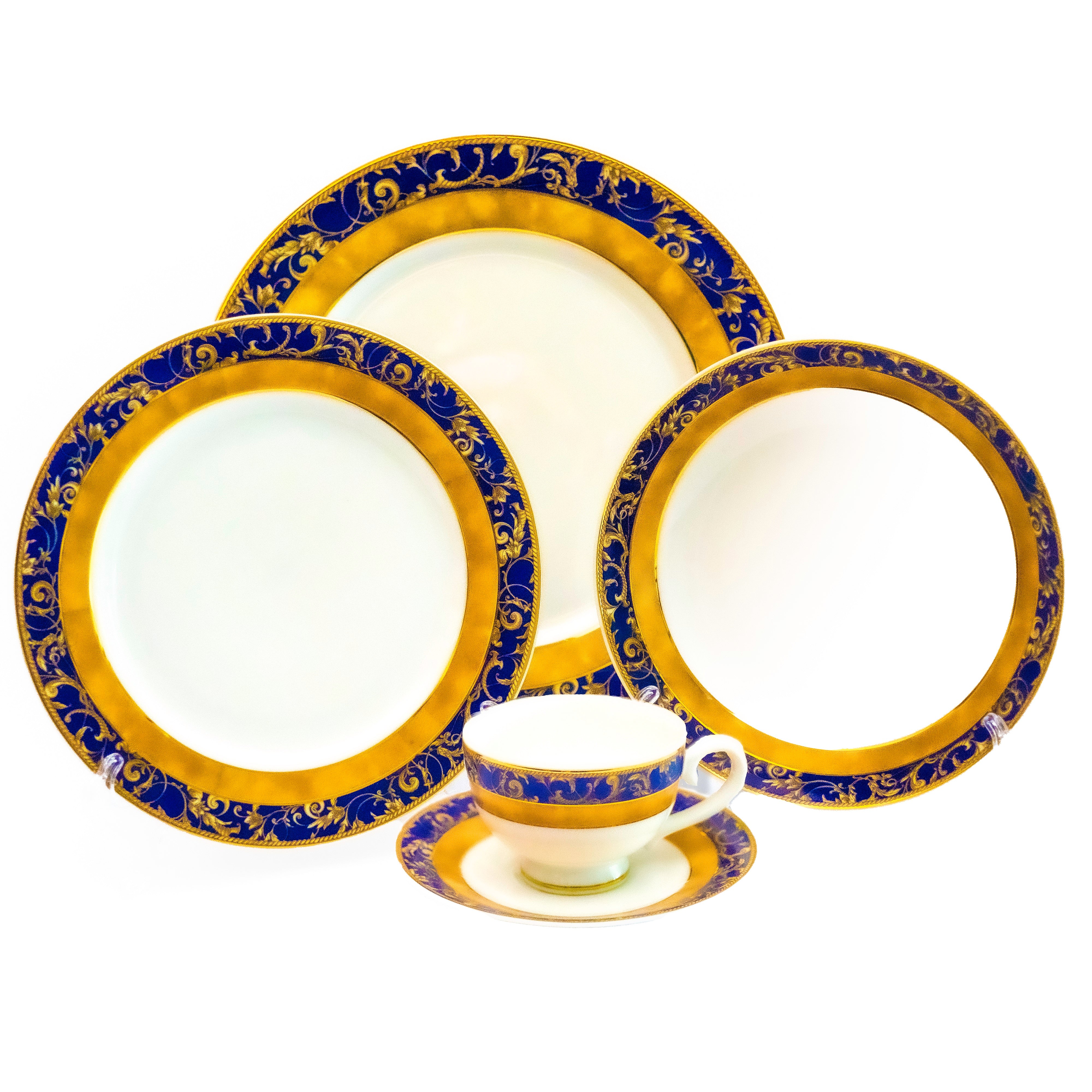 Dankotuwa Liyathambara Blue 20pcs Dinner Set Buy Dinner Sets