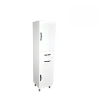 Fienza Tallboy 1800mm White with Chrome Legs F48-W