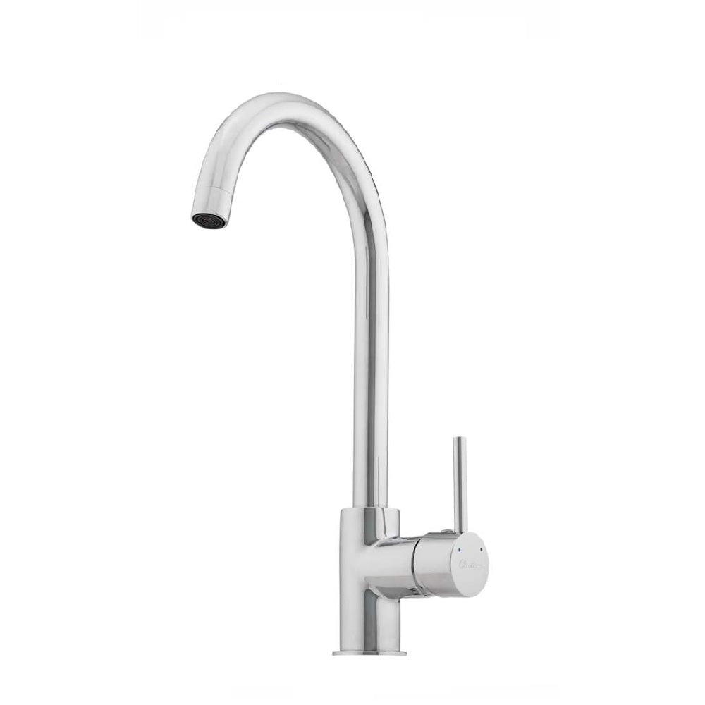 Oliveri Essentials Gooseneck Sink Mixer Chrome ES520 Buy Kitchen Taps
