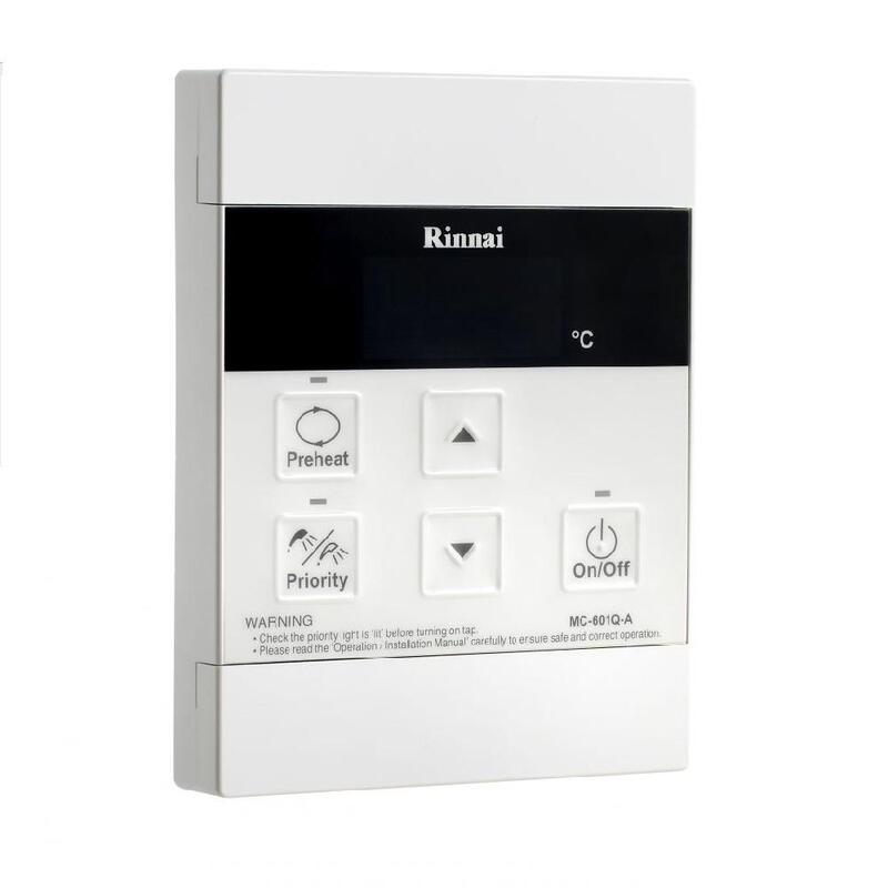 Rinnai Universal Temperature Controller White MC601QA Buy Hot Water