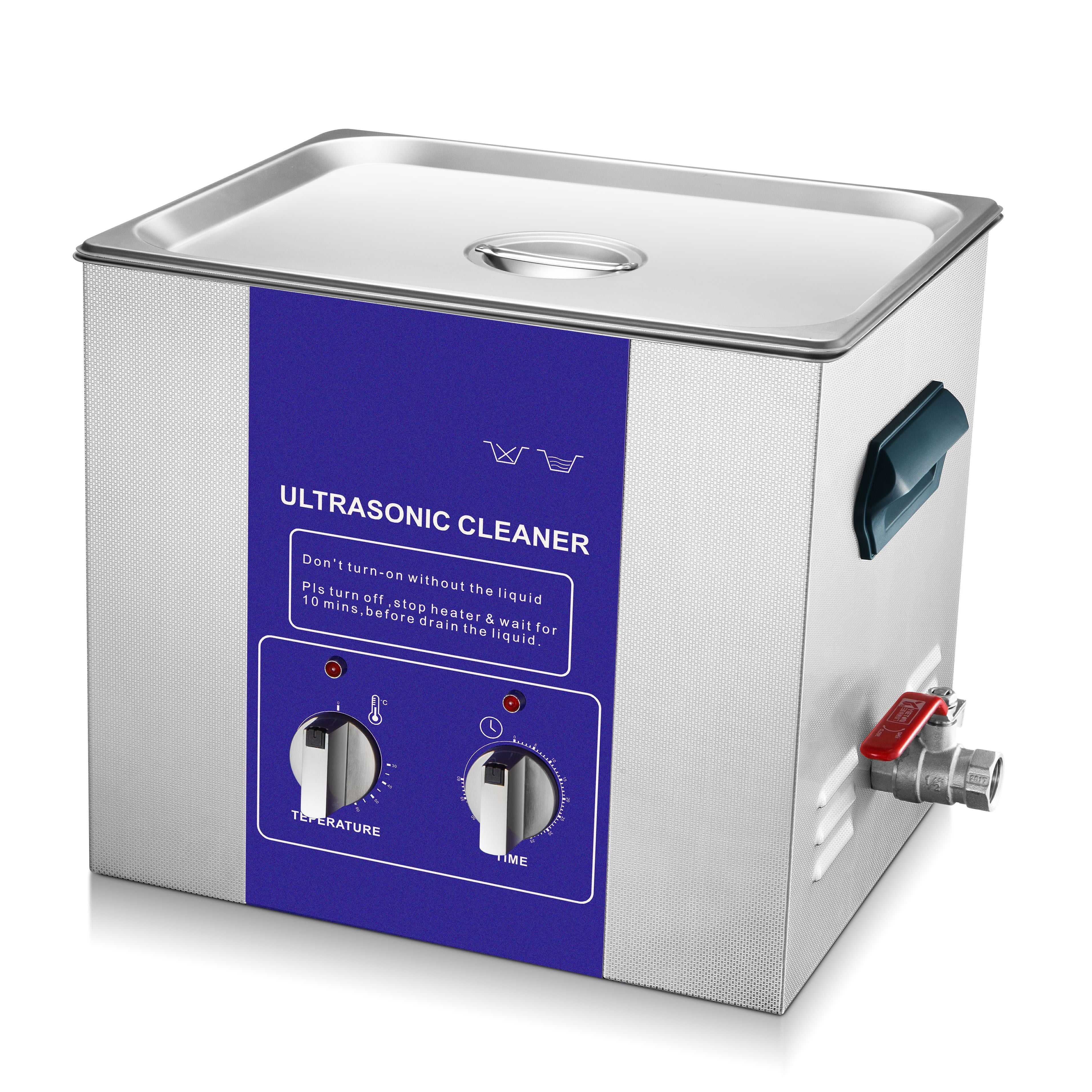 Commercial Use Stainless Steel Ultrasonic Bath Cleaner Heated With