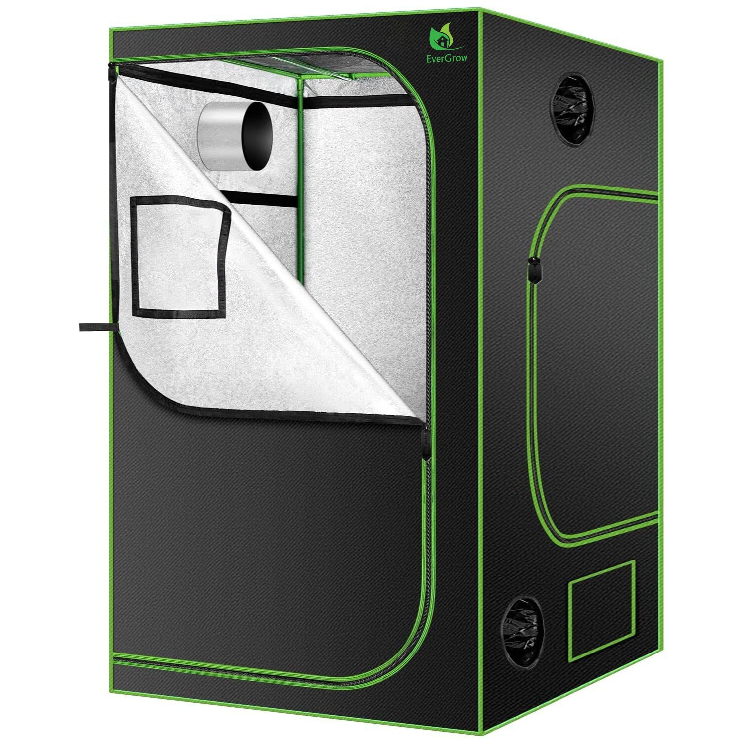 EverGrow Pro Series Hydroponics Grow Tent 2x2, 3x3, 4x4, 5x5 FT (Tent