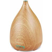 InnoGear 200ml Essential Oil Diffuser Wood Grain Vase-Shaped Ultrasonic
