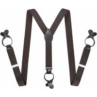 Mens Adjustable Suspenders Elastic Button-Ends Y-back Braces with Bachelor