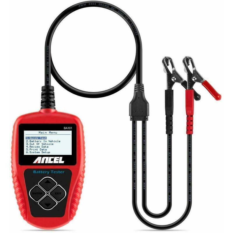 ANCEL BA101 Professional 12V 1002000 CCA 220AH Automotive Load Battery