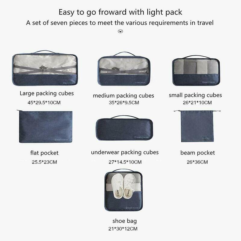 flat pack storage bags