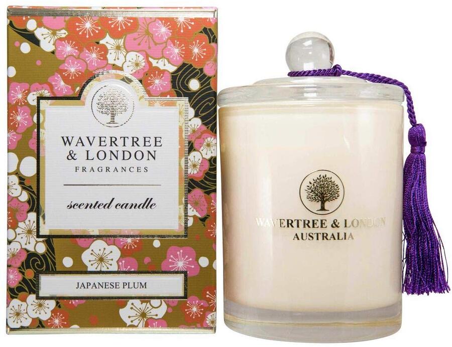 Wavertree And London Candles Wavertree & London Scented Candle - Japanese Plum | Buy Place Mats