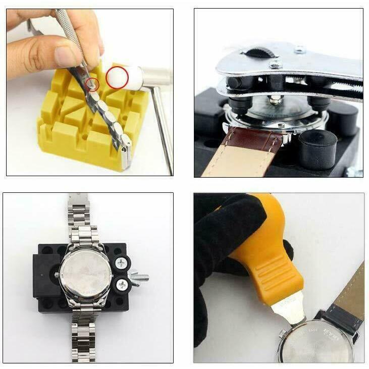 Watch Repair Tool Kit, Professional Wrist Watch Band Link Back Pin