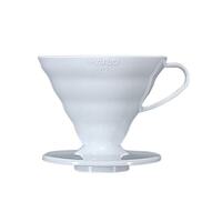 Hario V60 Dripper - White Plastic
