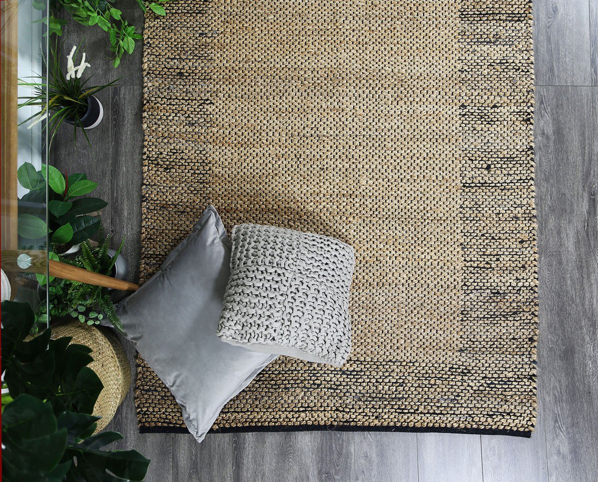 Black Border Jute Rug Buy Jute & Sisal Rugs 1556686