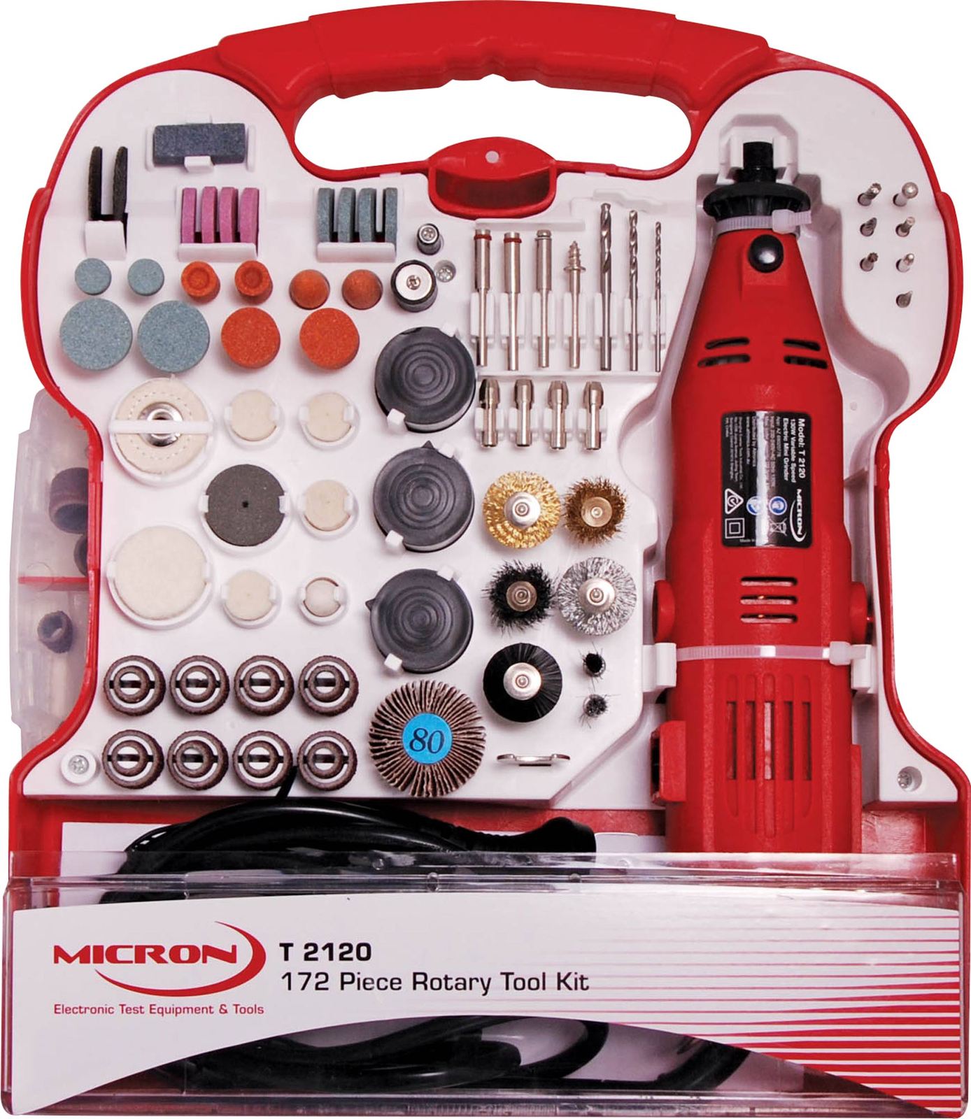 172 Piece 130W Rotary Tool Kit 9321758184349