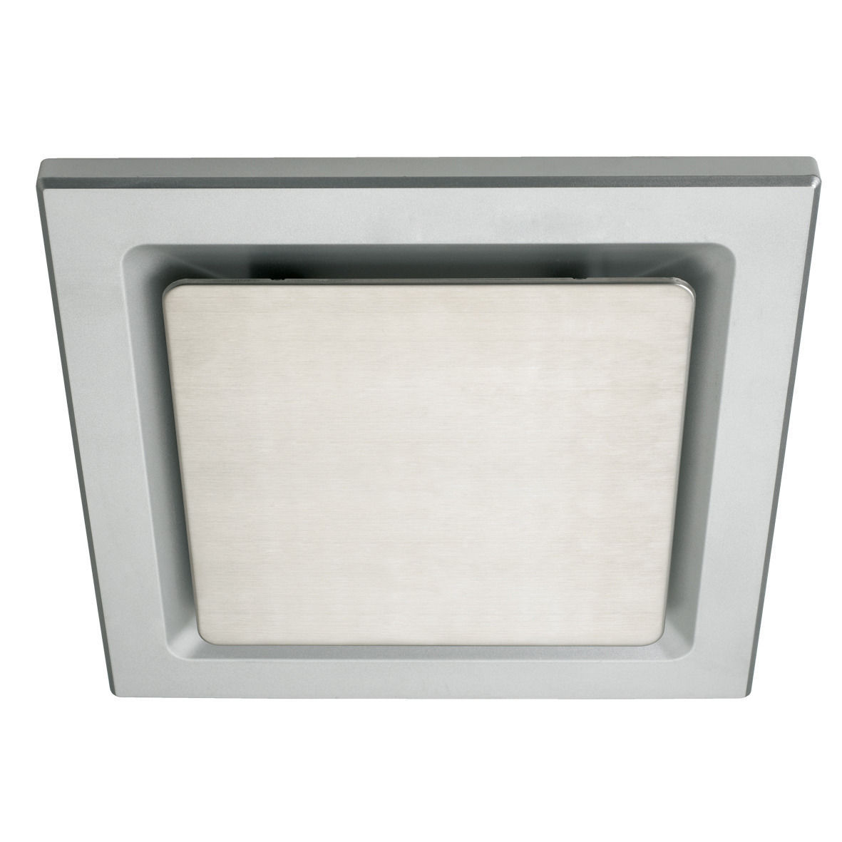 Heller Silver Ducted Exhaust Fan Air Flow Square Bathroom Ceiling