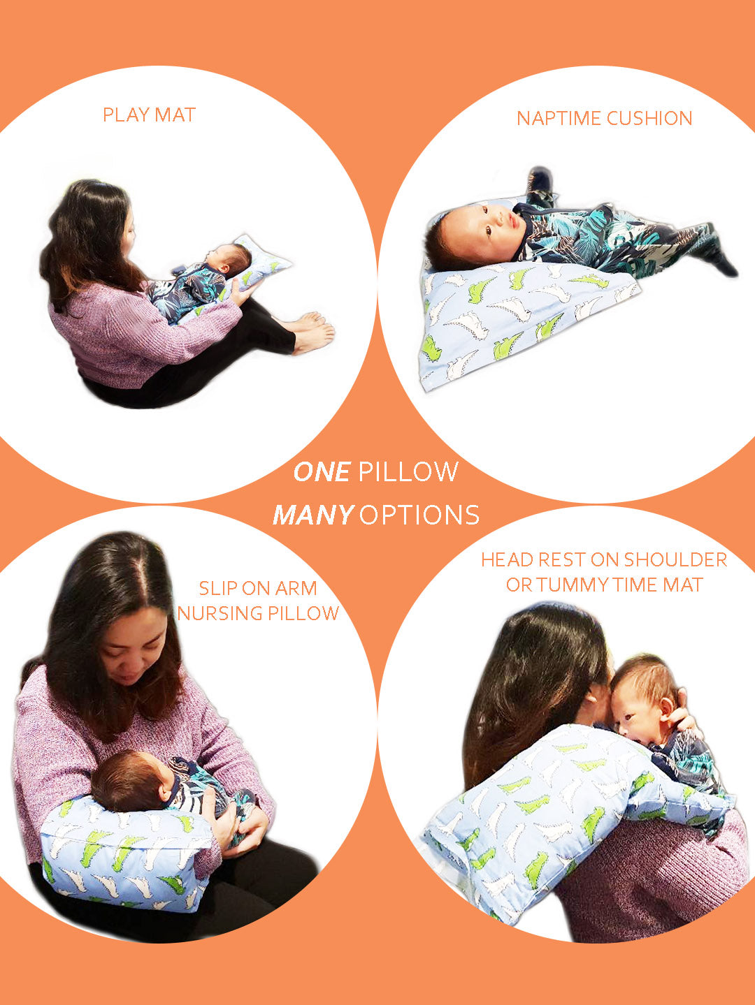 Premium Multi Use Breastfeeding Arm Pillow Brown Buy Nursing