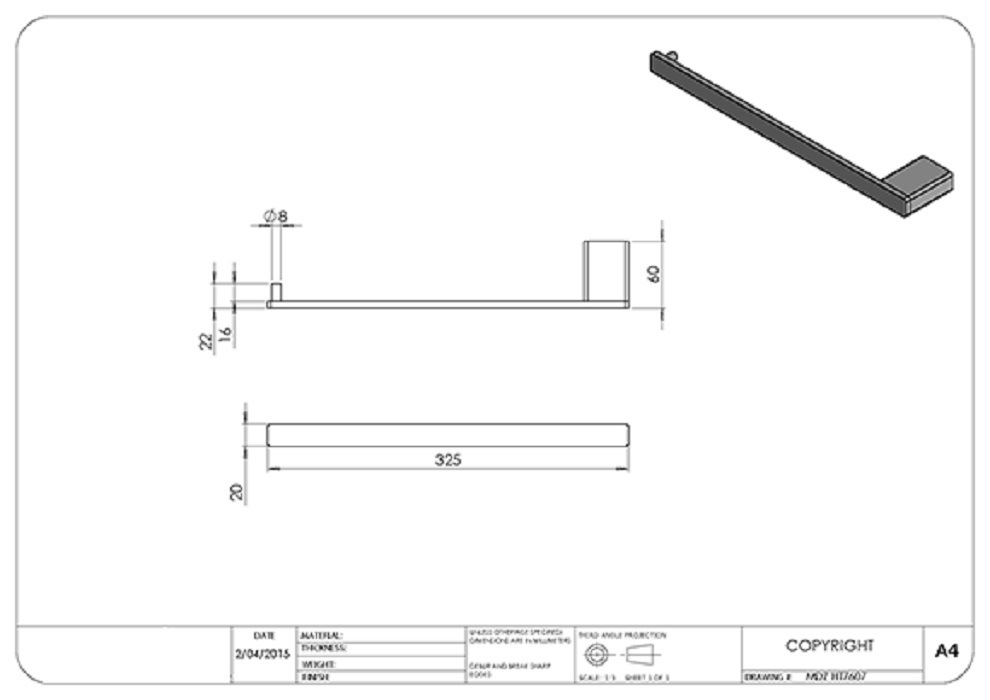 Madinoz HT7607 Series Bathroom Accessories - 1406643