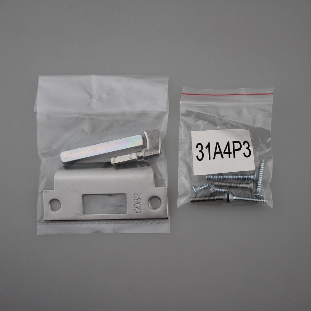 Whitco Security Screen Door Lock Handle Tasman MK2 Black No Cylinder